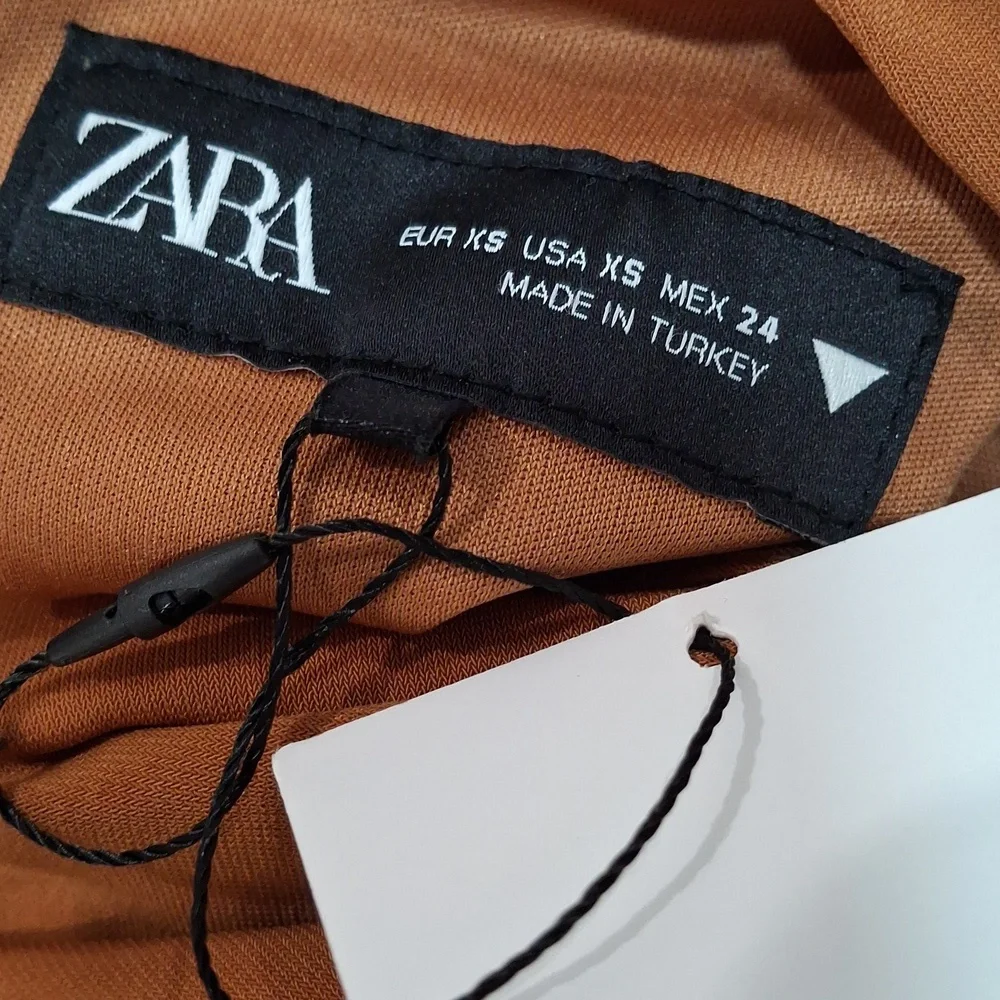 ZARA DRAPED CUT OUT DRESS - Picture 8 of 15